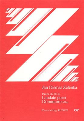 Jan Dismas Zelenka: Laudate pueri Dominum in F: (Arr. Paul Horn): Gemischter Chor mit Ensemble