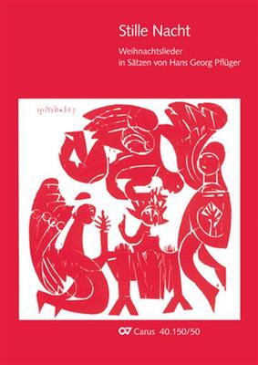 Stille Nacht [46 Weihnachtslieder]: (Arr. Hans Georg Pflüger): Gesang mit sonstiger Begleitung