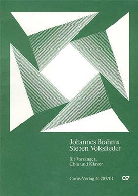 Johannes Brahms: Brahms: Sieben deutsche Volkslieder: Gesang Solo