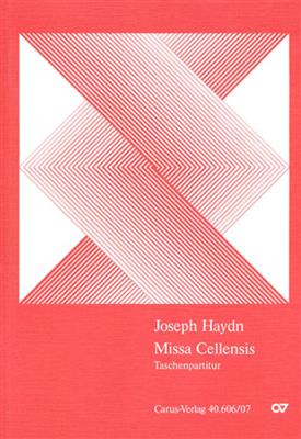 Franz Joseph Haydn: Missa Cellensis [Mariazeller-Messe]: Gemischter Chor mit Ensemble