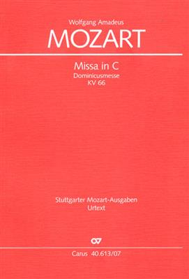 Wolfgang Amadeus Mozart: Missa in C: (Arr. Paul Horn): Gemischter Chor mit Ensemble
