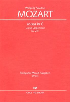 Wolfgang Amadeus Mozart: Missa in C KV 257: (Arr. Mathias Siedel): Gemischter Chor mit Ensemble