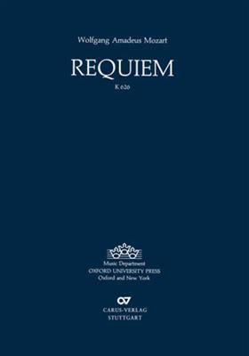 Wolfgang Amadeus Mozart: Requiem: (Arr. Richard Maunder): Gemischter Chor mit Ensemble