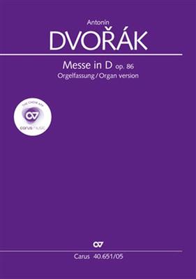 Antonín Dvořák: Messe in D: Gemischter Chor mit Klavier/Orgel