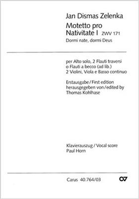 Jan Dismas Zelenka: Dormi nate, dormi Deus: (Arr. Thomas Kohlhase): Kammerensemble