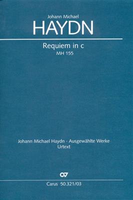 Johann Michael Haydn: Requiem in c: Gemischter Chor mit Ensemble