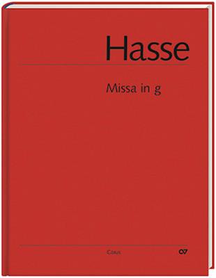 Johann Adolf Hasse: Missa in g. Hasse-Werkausgabe IV/3: (Arr. Paul Horn): Gemischter Chor mit Ensemble