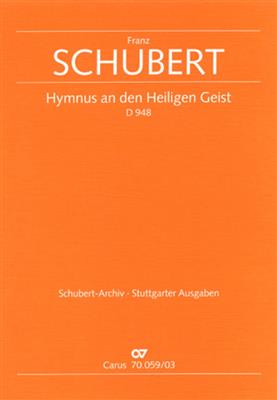 Franz Schubert: Hymnus an den Heiligen Geist: Männerchor mit Ensemble