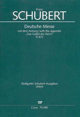 Franz Schubert: Deutsche Messe: Gemischter Chor mit Ensemble