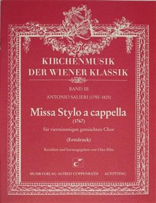 Antonio Salieri: Missa Stylo a cappella: Gemischter Chor A cappella
