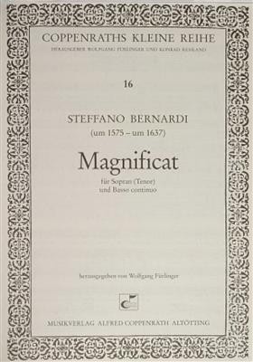Stefano Bernardi: Magnificat: Gesang mit sonstiger Begleitung