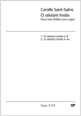 Camille Saint-Saëns: Saint-Saëns: O salutaris hostia [2 Sätze]: Gemischter Chor mit Klavier/Orgel