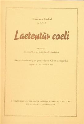 Hermann Buchal: Laetentur caeli: Gemischter Chor mit Begleitung