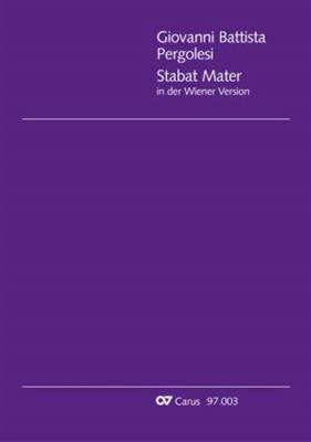 Giovanni Battista Pergolesi: Stabat Mater: (Arr. Joseph Leopold Eybler): Gemischter Chor mit Ensemble