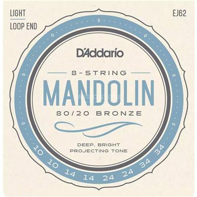 J62 Mandolin 80/20 Bronze Mandolin String Set