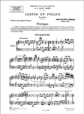 Jean-Philippe Rameau: Castor-Pollux Cht-Piano: Gesang mit Klavier
