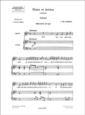 Jean-Philippe Rameau: Airs, Pour Chant Et Piano: Gemischter Chor mit Begleitung