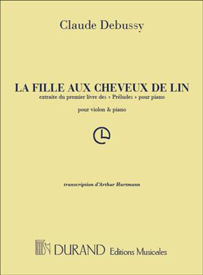 Claude Debussy: La Fille Au Cheveux De Lin: Violine mit Begleitung