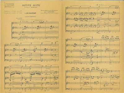 Claude Debussy: En Bateau, from "Petite Suite": Blasorchester