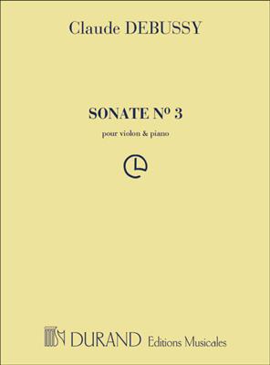 Claude Debussy: Sonate No.3: Violine mit Begleitung