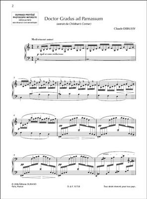 Claude Debussy: Doctor Gradus Ad Parnassum - Extrait Du: Klavier Solo