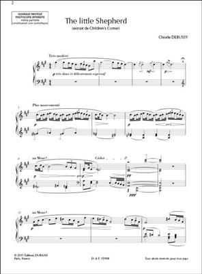 Claude Debussy: The little Shepherd: Klavier Solo