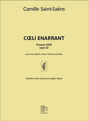 Camille Saint-Saëns: Coeli Enarrant - Psaume XVIII: Opern Klavierauszug