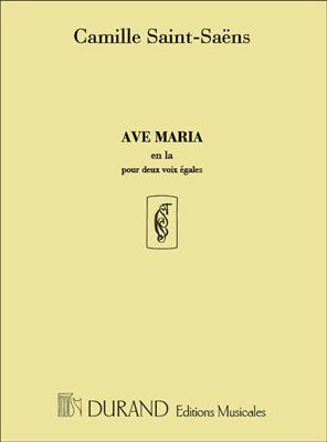 Camille Saint-Saëns: Ave Maria en La: Frauenchor mit Begleitung