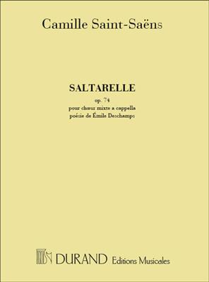 Camille Saint-Saëns: Saltarelle Opus 74: Männerchor A cappella