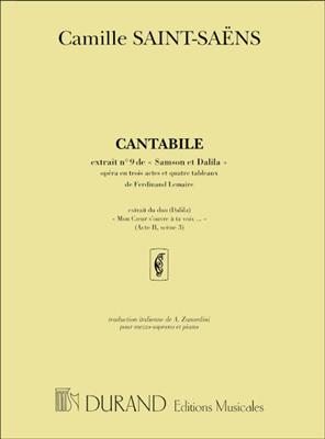 Camille Saint-Saëns: Samson Et Dalila no6: Gesang mit Klavier