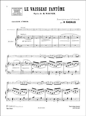 Richard Wagner: Cavatine: Fagott mit Begleitung