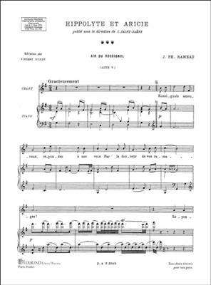 Jean-Philippe Rameau: Air Du Rossignol: Gesang mit Klavier