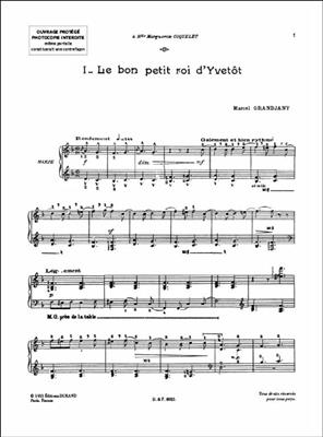 Marcel Grandjany: Le Bon Petit Roi D'Yvetot: Harfe Solo