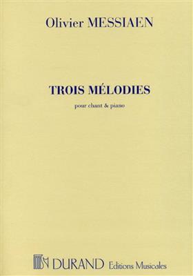 Olivier Messiaen: 3 Mélodies: Gesang mit Klavier