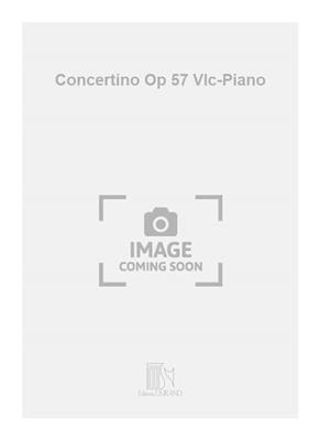 Albert Roussel: Concertino Op 57 Vlc-Piano: Cello mit Begleitung