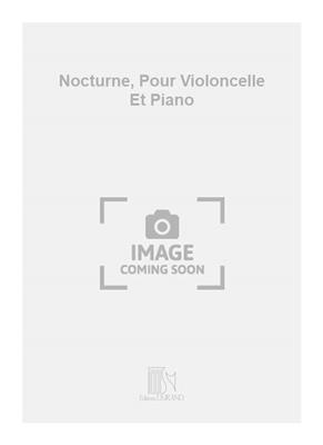 André Jolivet: Nocturne, Pour Violoncelle Et Piano: Cello mit Begleitung