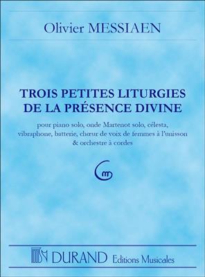 Olivier Messiaen: 3 Petites Liturgies De La Presence Divine Poche: Gemischter Chor mit Begleitung