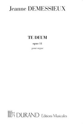 Jeanne Demessieux: Te Deum Op 11 Orgue: Orgel