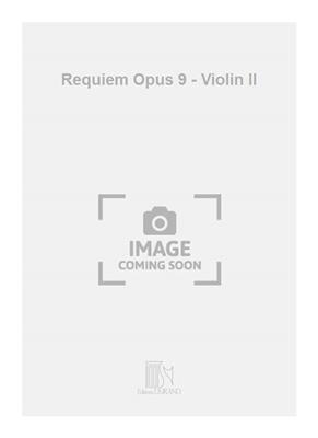 Maurice Duruflé: Requiem Opus 9 - Violin II: Violine Solo