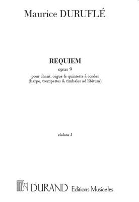 Maurice Duruflé: Requiem Opus 9 - Violin I: Violine Solo