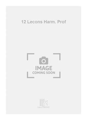 12 Lecons Harm. Prof