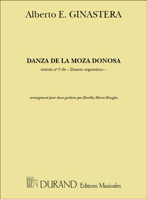 Alberto Ginastera: Danza De La Moza Donosa: Gitarre Duett