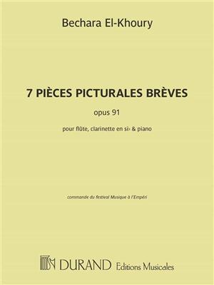 Bechara El-Khoury: 7 Pièces picturales brèves, opus 91: Kammerensemble