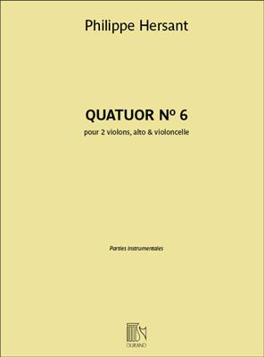Philippe Hersant: Quatuor N° 6: Kammerensemble