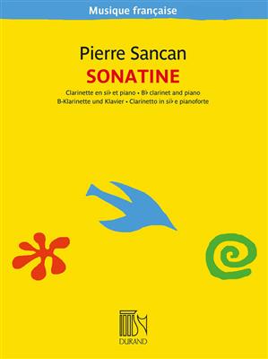 Pierre Sancan: Sonatine: Klarinette mit Begleitung