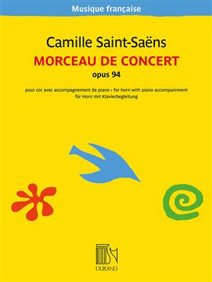 Camille Saint-Saëns: Morceau de concert op. 94: Horn mit Begleitung