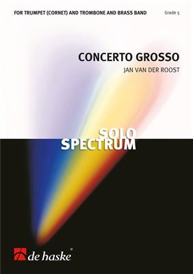 Jan Van der Roost: Concerto Grosso: Brass Band mit Solo