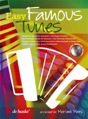 Easy Famous Tunes for Accordion: (Arr. Myriam Mees): Akkordeon Solo