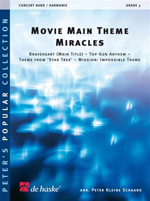 James Horner: Movie Main Theme Miracles: (Arr. Peter Kleine Schaars): Blasorchester