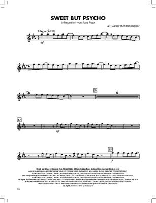 BläserKlasse Chart-Hits - Oboe: (Arr. Marc Jeanbourquin): Blasorchester